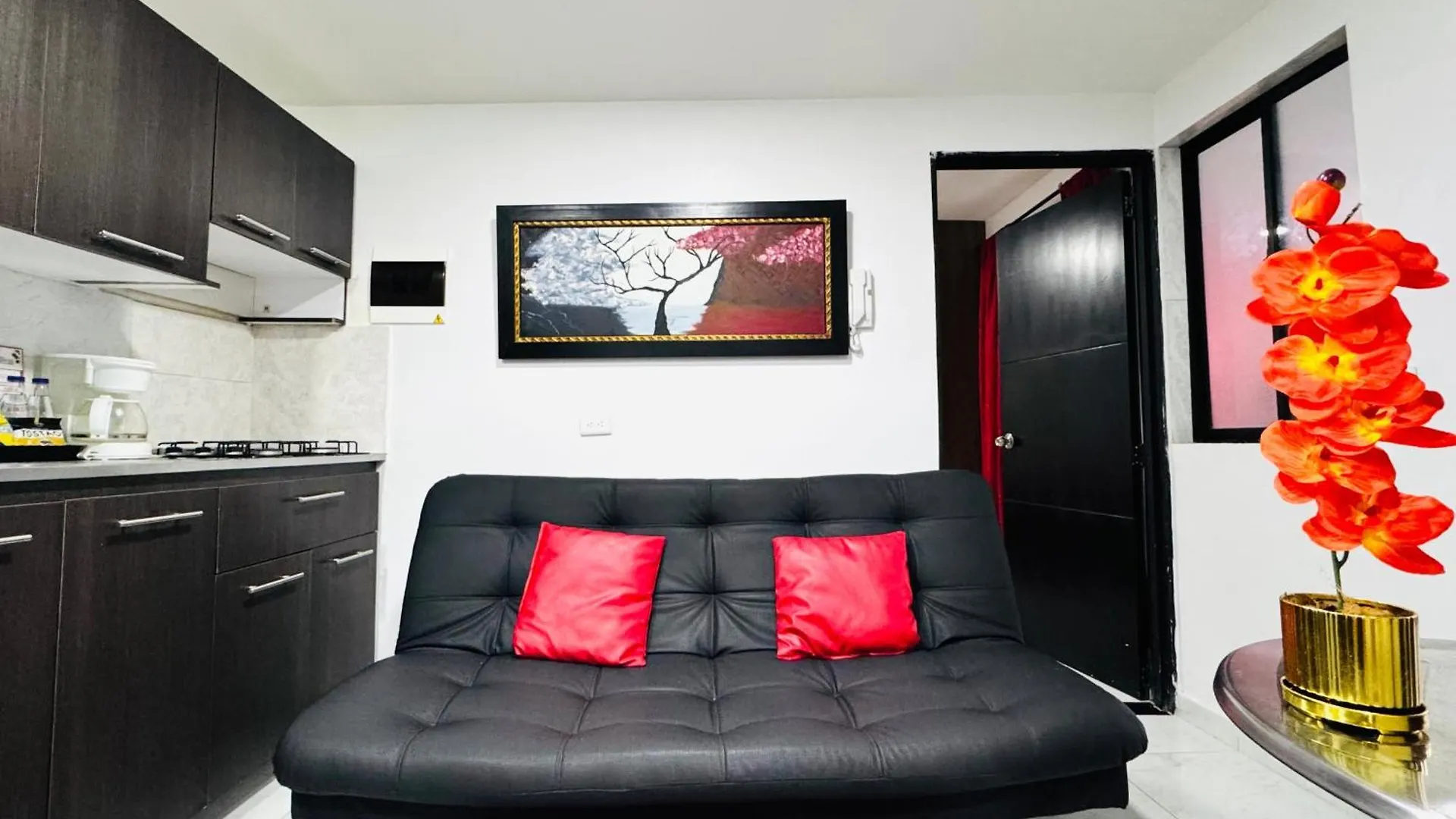 !Increible Terraza Panoramica, Wifi 100Mb, Cocina & Lavadora! Edificio Victory Medellin Appartement Colombia