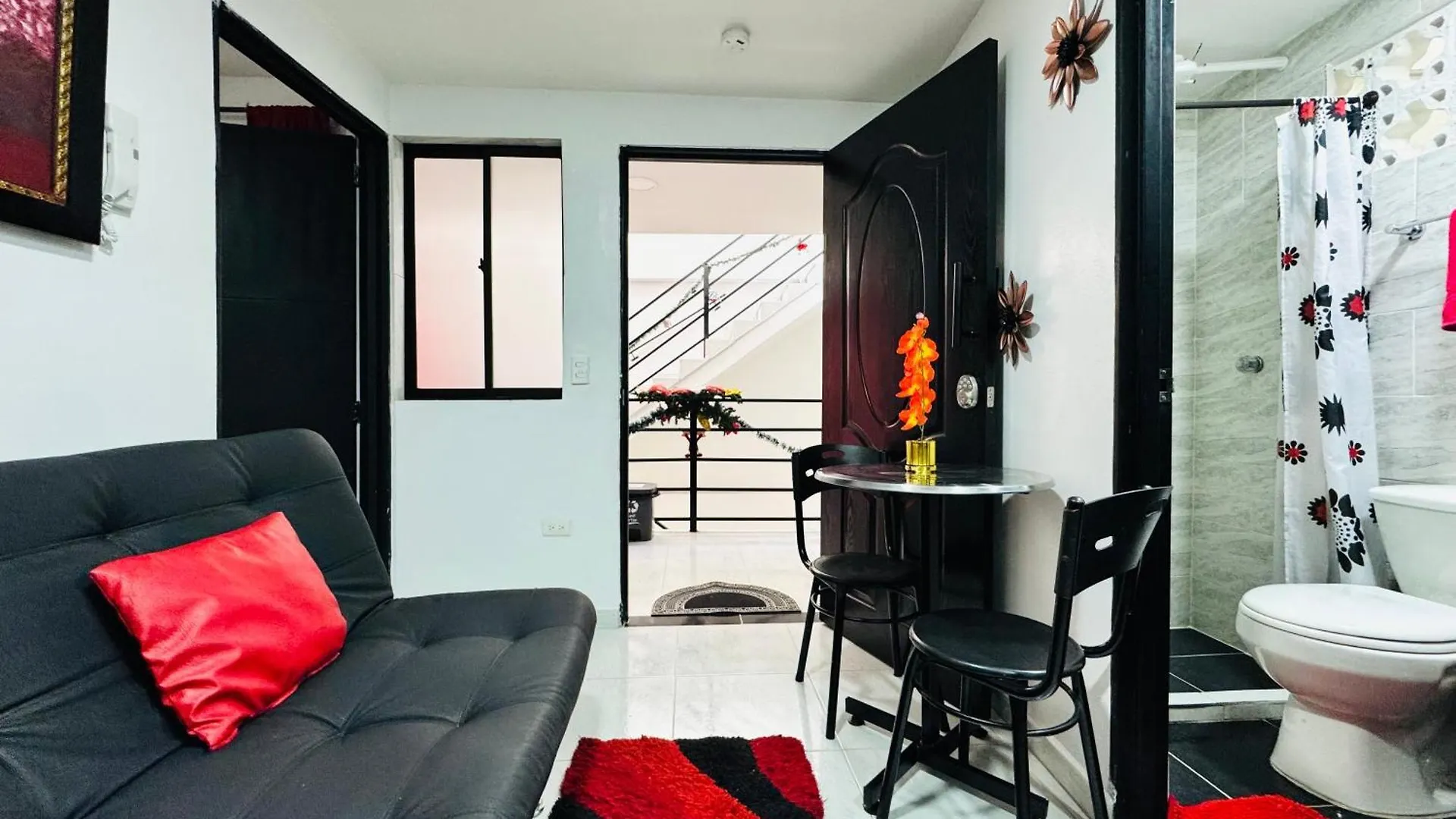 !Increible Terraza Panoramica, Wifi 100Mb, Cocina & Lavadora! Edificio Victory Medellin Appartement 0*,