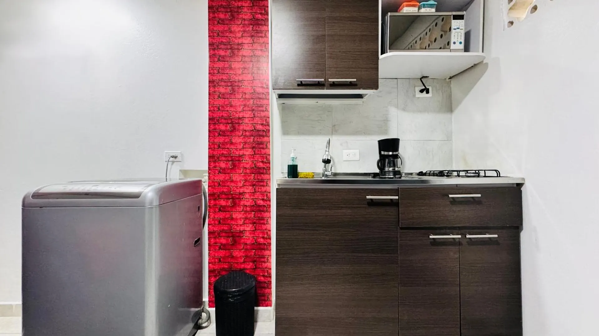 شقة !Increible Terraza Panoramica, Wifi 100Mb, Cocina & Lavadora! Edificio Victory ميديلين