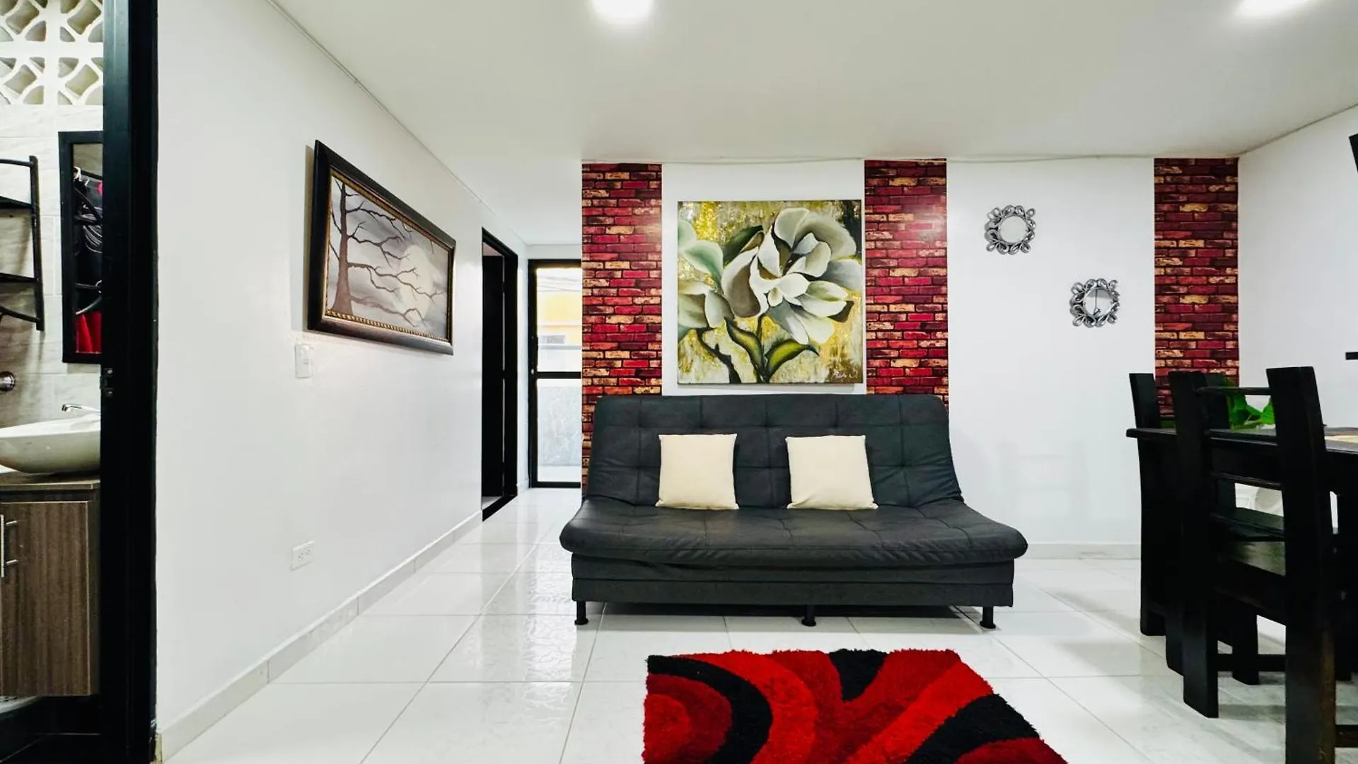 !Increible Terraza Panoramica, Wifi 100Mb, Cocina & Lavadora! Edificio Victory Medellin 아파트 0*,